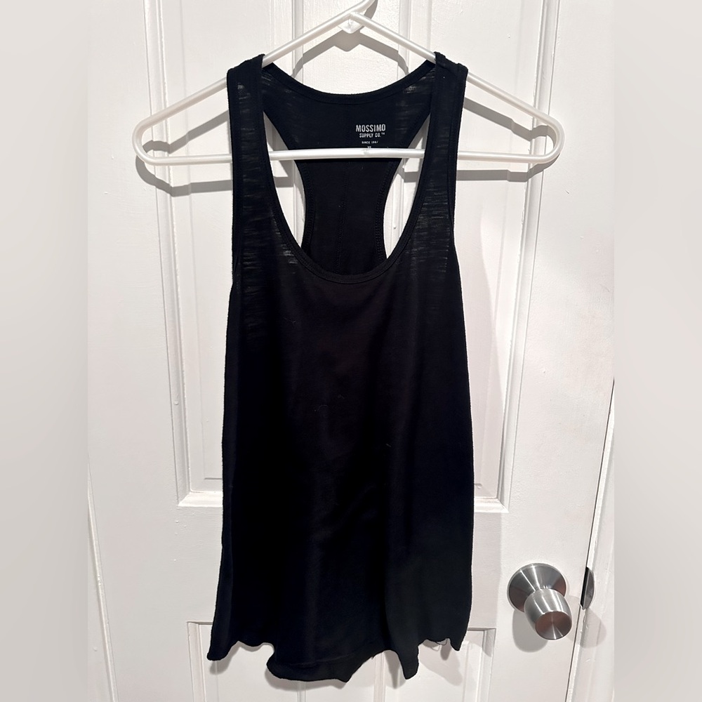 Mossimo Black Racerback Tank Top